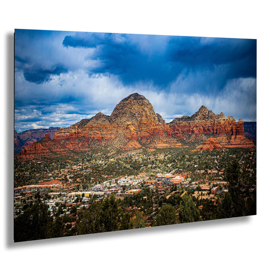 Red Rock Country, Sedona. Photography Landmark Canvas Metal Wall Landscape