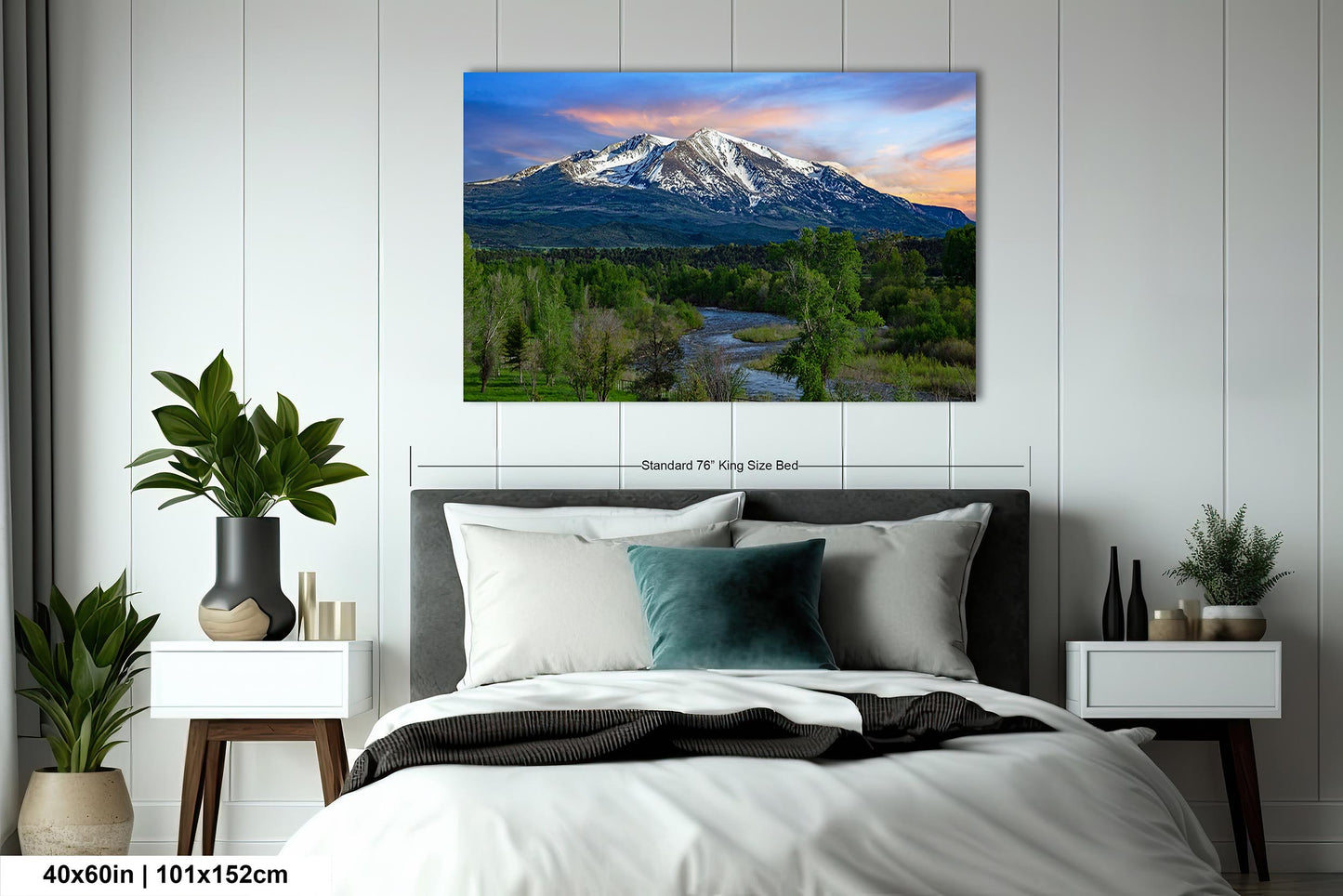 Mt. Sopris landscape picture, Aspen Colorado, Carbondale Colorado, Mount Sopris, Colorado wall art, mountain wall art, man cave art