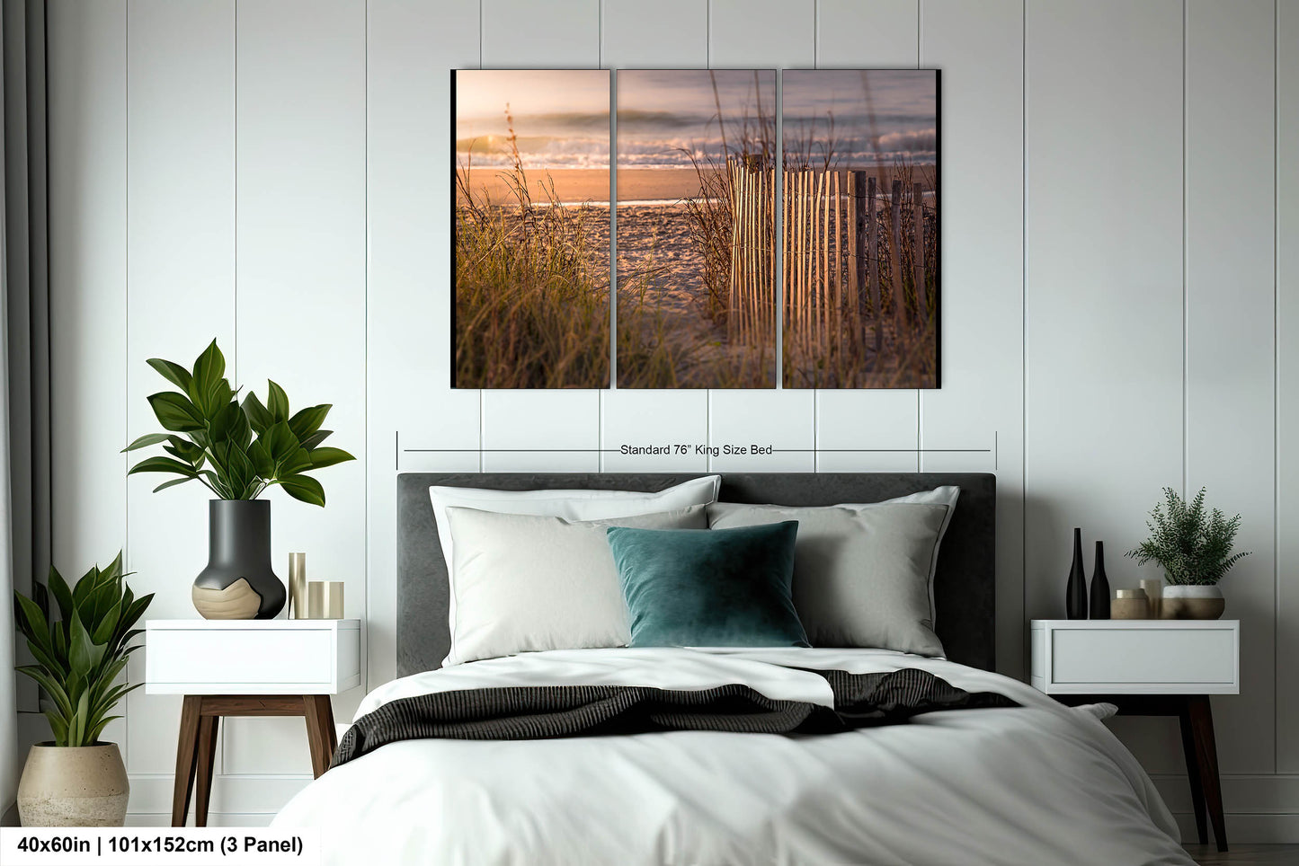 Beach Photo Canvas Print Carolina Coastal Canvas Print Sand Ocean View Decor Framed Myrtle Beach Sand Dunes Acrylic HD Metal