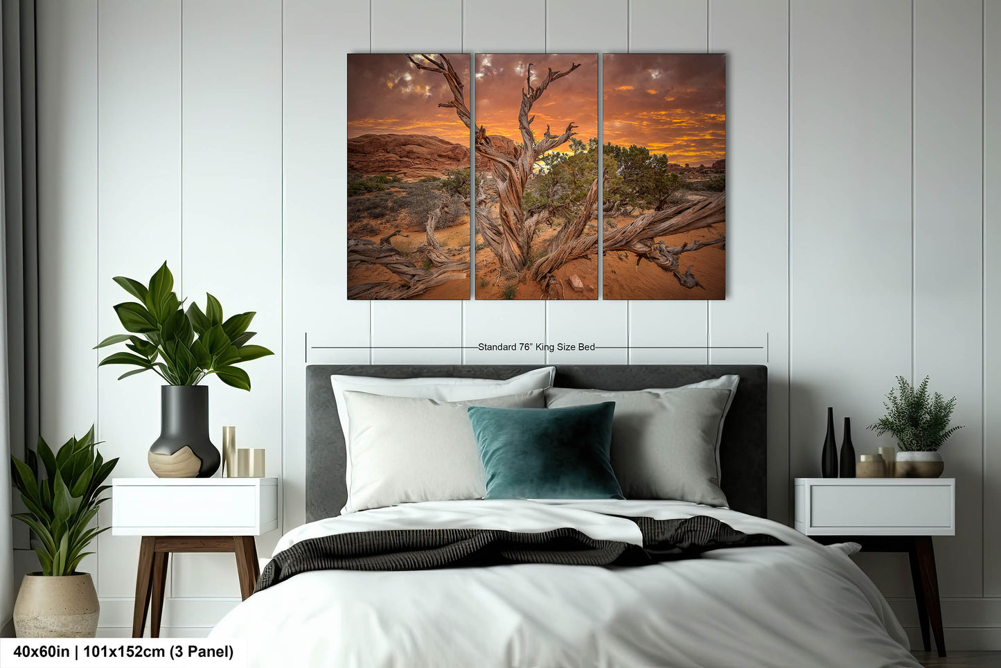 Dead Tree Sunset in Arches National Park Utah Fine art Canvas/Metal/Acrylic/Photo Print Wall Art Office Home Decorations Ready to hang