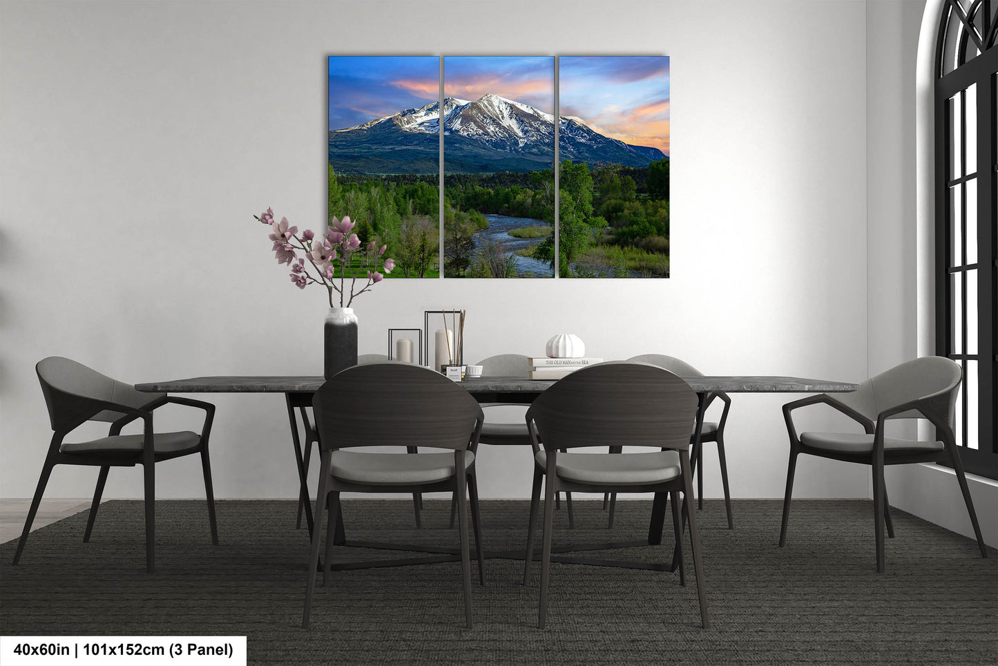 Mt. Sopris landscape picture, Aspen Colorado, Carbondale Colorado, Mount Sopris, Colorado wall art, mountain wall art, man cave art