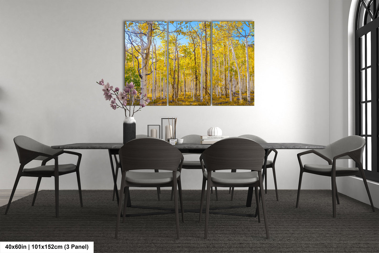 Fall Aspen Trees Wall Art, Pando / Birch Tree / Large Forest Print Nature / Canvas Wall Decor / Acrylic / Metal / Photography
