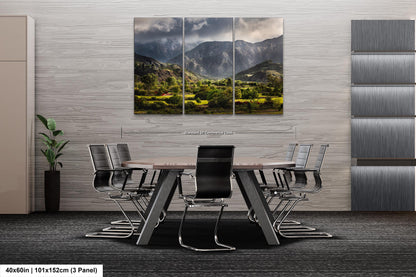 Clearing Storm over Mountain Valley / Sunland-Tujunga /  large canvas wall art