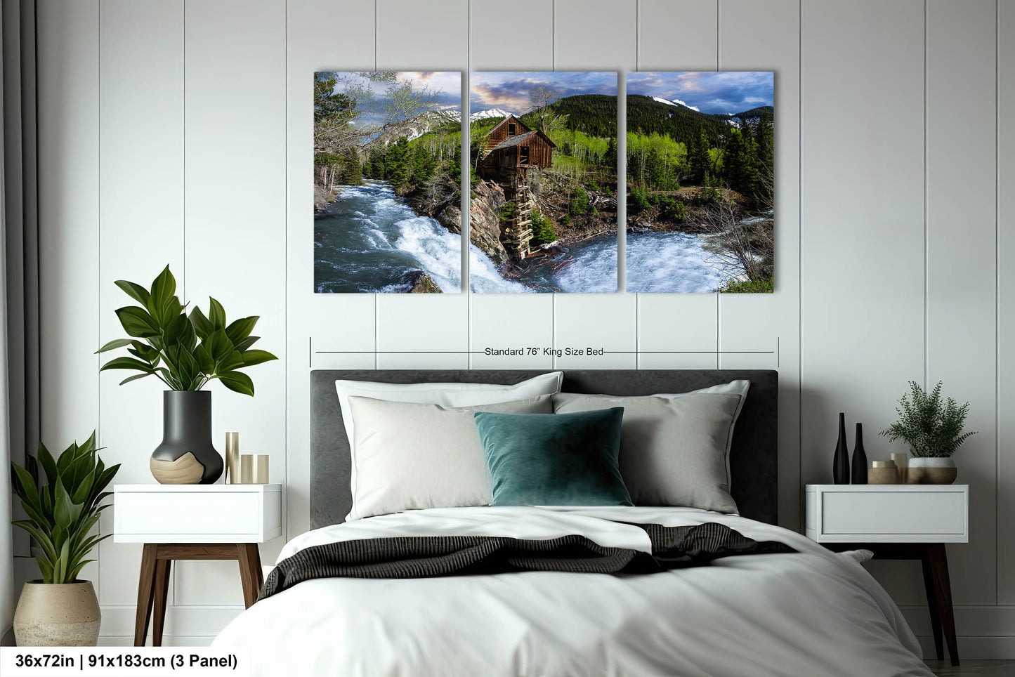 Crystal Mill landscape picture, Aspen Colorado, Carbondale Colorado, Crystal Mill in spring, Colorado wall art, mountain wall art, man cave