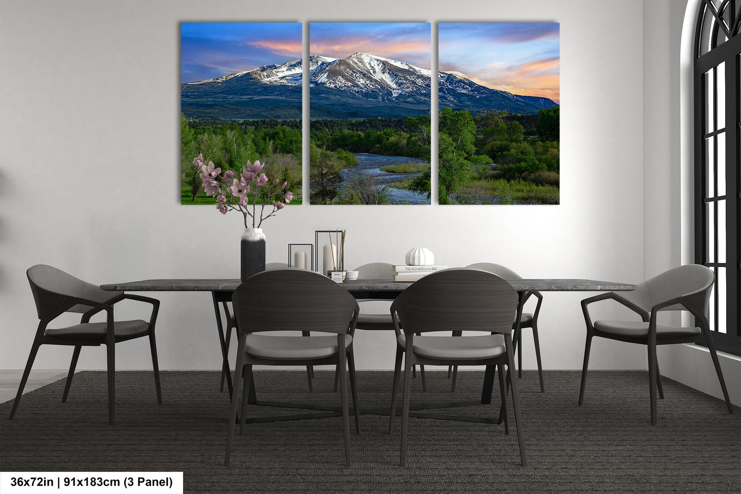 Mt. Sopris landscape picture, Aspen Colorado, Carbondale Colorado, Mount Sopris, Colorado wall art, mountain wall art, man cave art