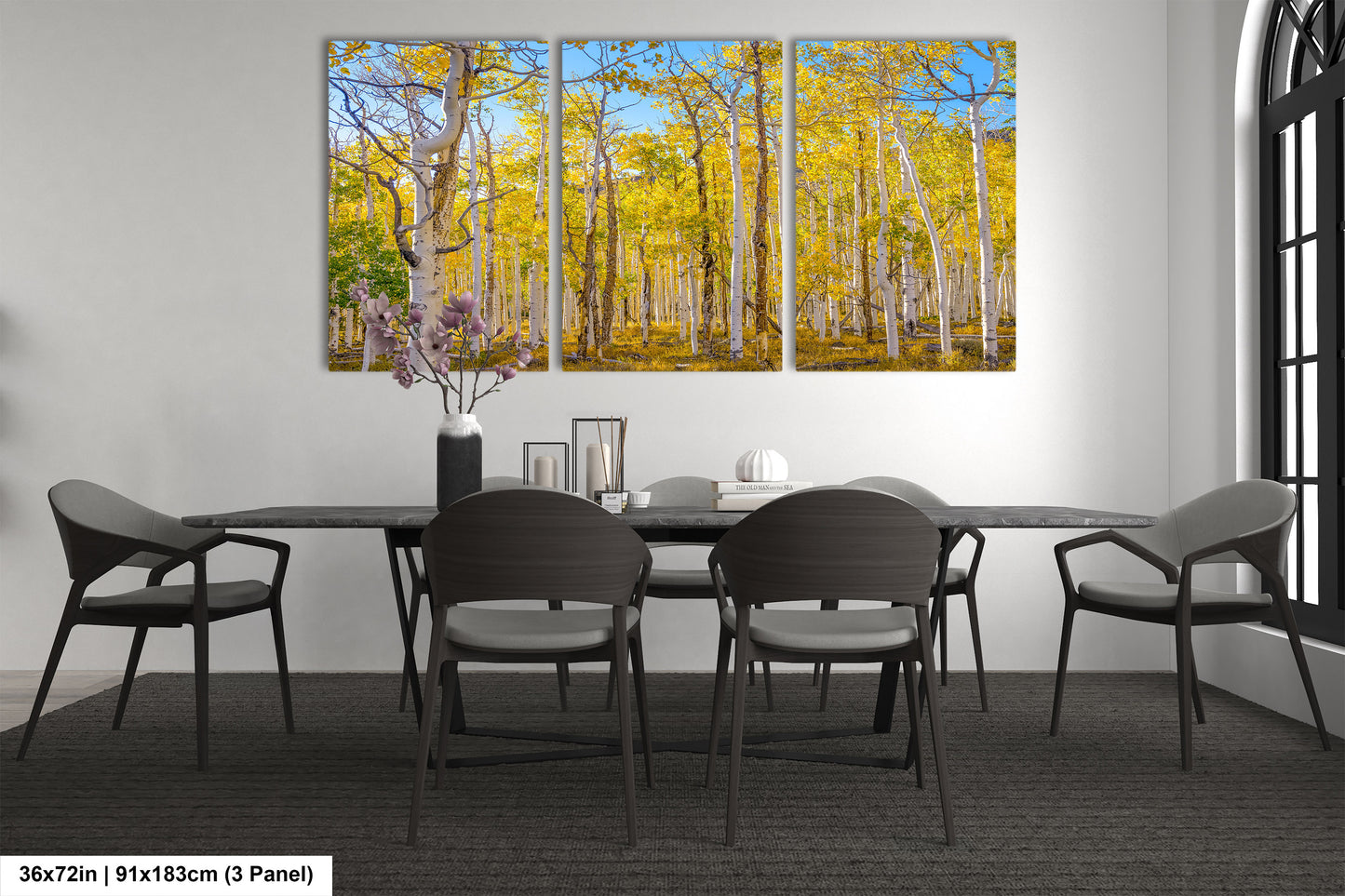 Fall Aspen Trees Wall Art, Pando / Birch Tree / Large Forest Print Nature / Canvas Wall Decor / Acrylic / Metal / Photography