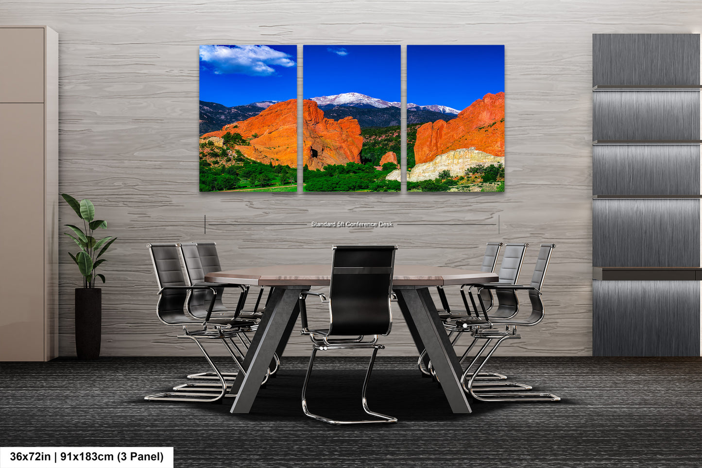 Garden of the god's picture, Pikes Peak print, Colorado Springs canvas, Colorado Springs wall art, 