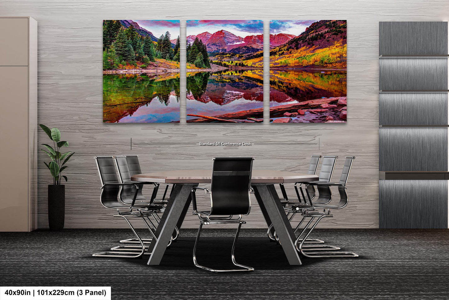 Maroon Bells near Aspen, Maroon Bells photo, Colorado art, autumn canvas, mountain wall art, Aspen art, autumn colors