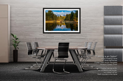 Majestic Bull Moose Reflection Posing at Sunrise Schwabacher Landing Grand Teton National Park Mountain Photo Wall Art Print for Home Decor