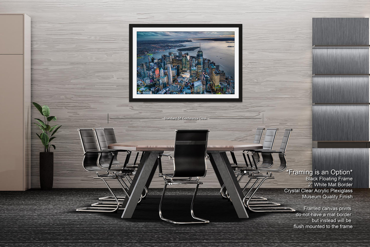 Downtown New York City Photo, Aerial View Skyline NYC, Lower Manhattan, NYC Canvas Print, New York City Wall Art, Aerial Photo, Metal Print