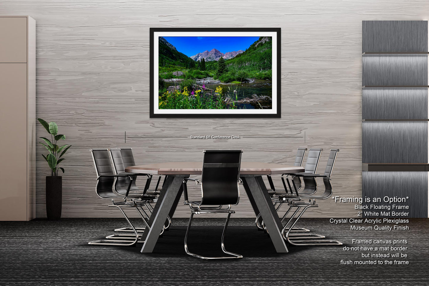 Maroon Bells summer landscape, Aspen Colorado, Colorado wall art, wildflower prints, San Juan mountains, triptych, aspen