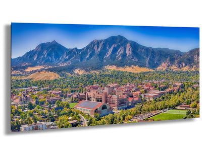 Folsom Field, Boulder Colorado Mountainscape
