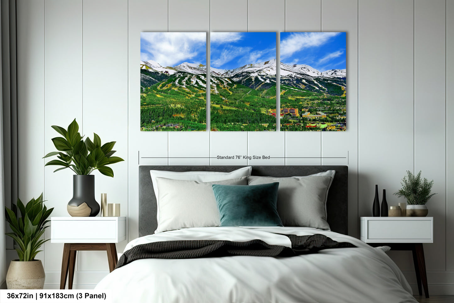 Breckenridge ski resort picture, Breckenridge Colorado wall art, Breckenridge in early summer, extra large wall art, Colorado ski,