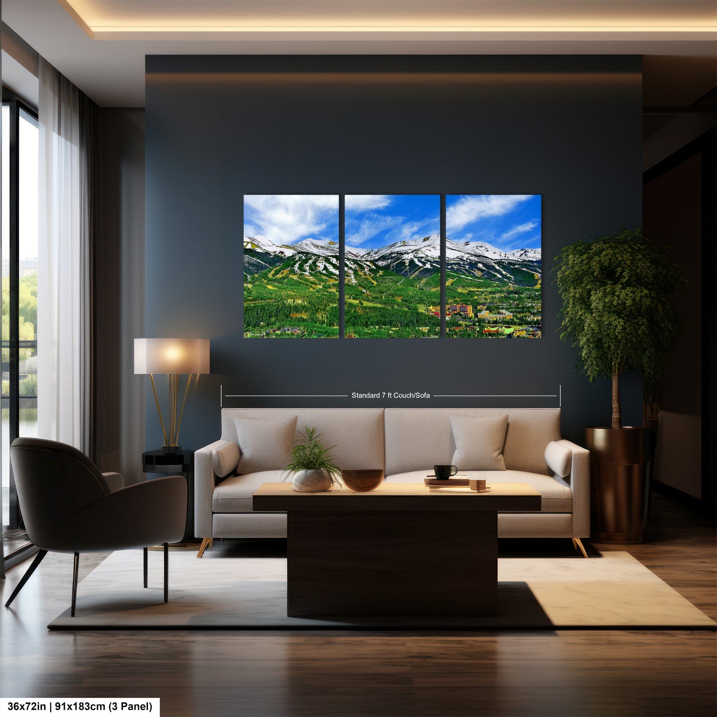 Breckenridge ski resort picture, Breckenridge Colorado wall art, Breckenridge in early summer, extra large wall art, Colorado ski,