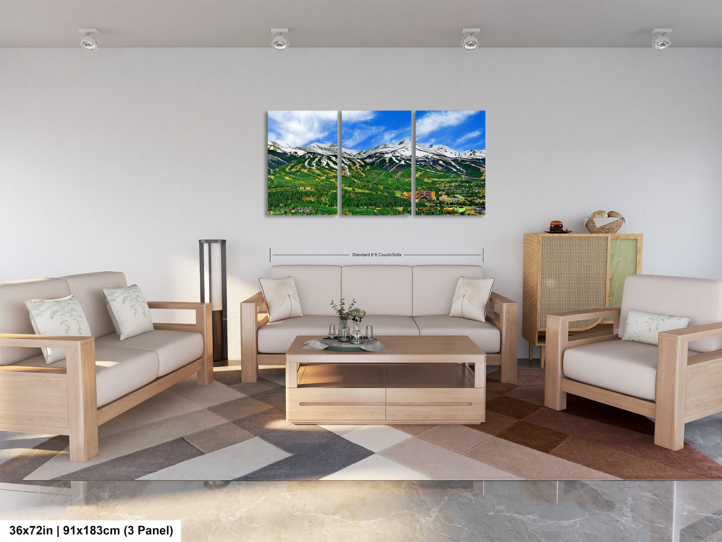 Breckenridge ski resort picture, Breckenridge Colorado wall art, Breckenridge in early summer, extra large wall art, Colorado ski,