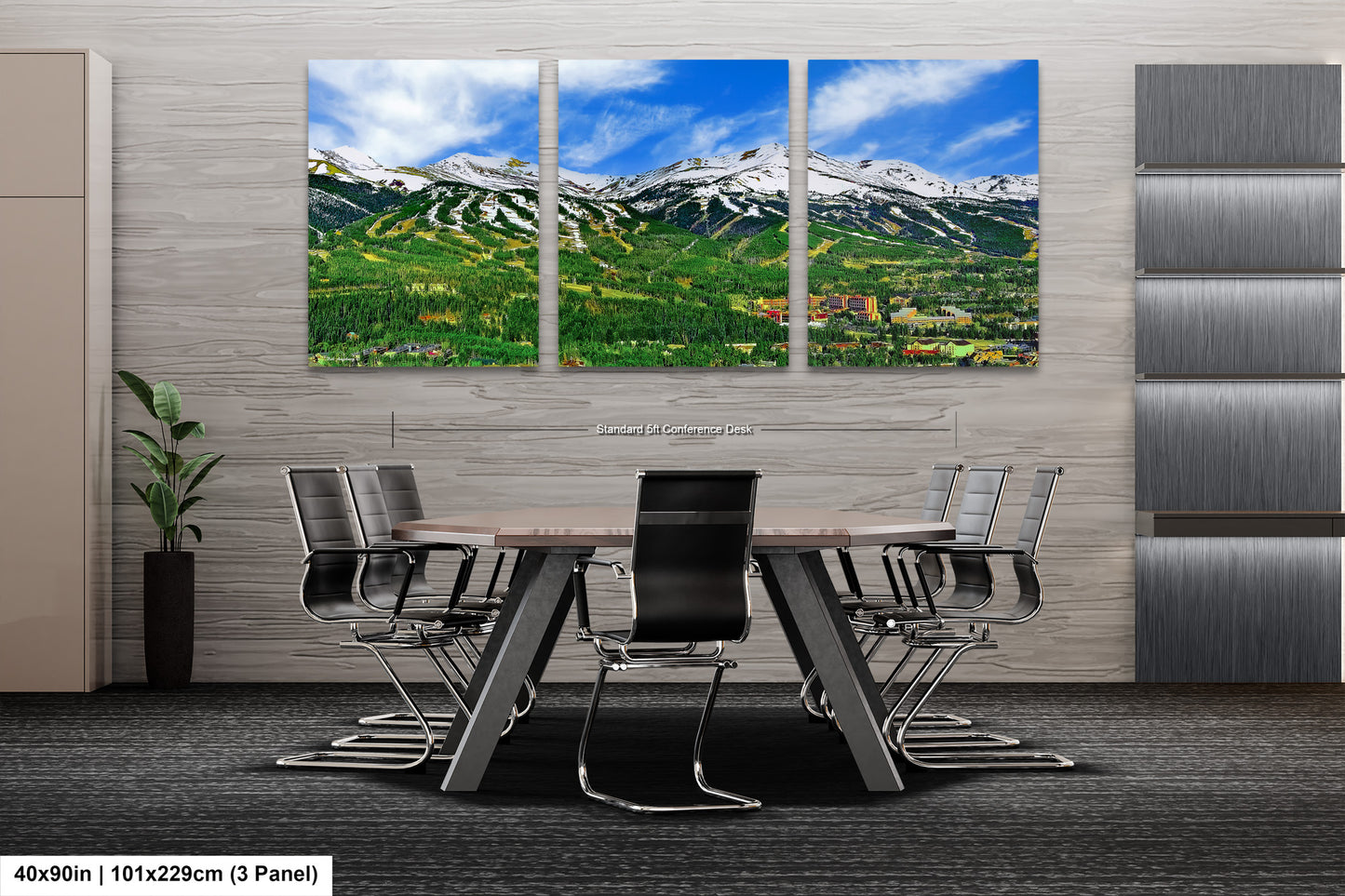 Breckenridge ski resort picture, Breckenridge Colorado wall art, Breckenridge in early summer, extra large wall art, Colorado ski,