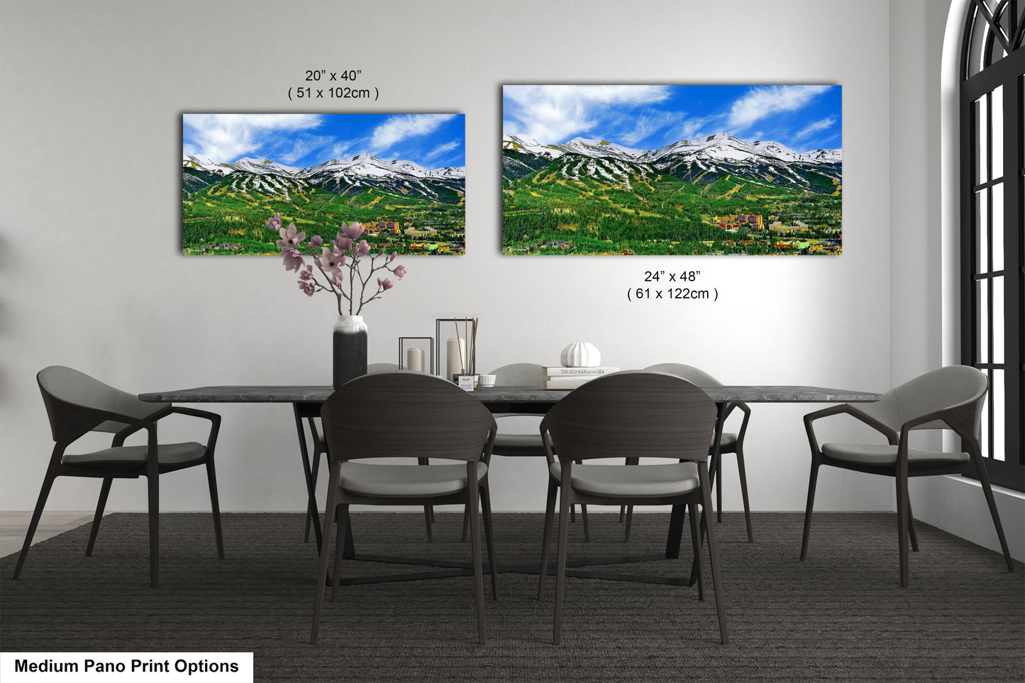 Breckenridge ski resort picture, Breckenridge Colorado wall art, Breckenridge in early summer, extra large wall art, Colorado ski,