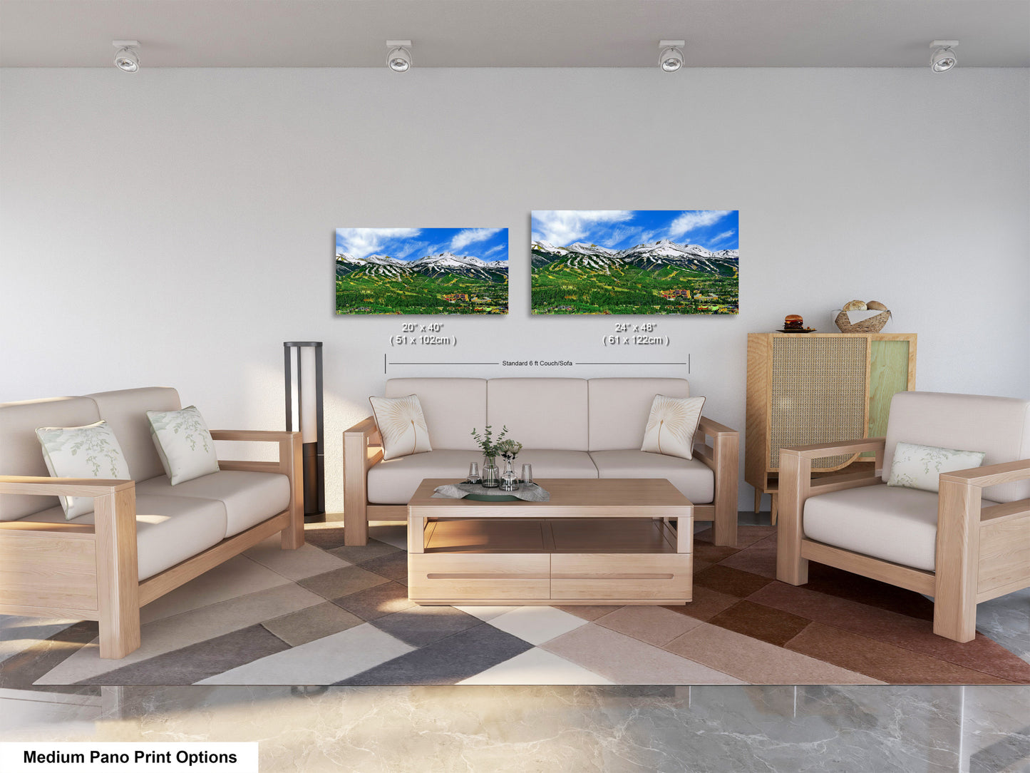 Breckenridge ski resort picture, Breckenridge Colorado wall art, Breckenridge in early summer, extra large wall art, Colorado ski,