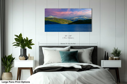 Lake Dillon panorama picture, Breckenridge, Colorado wall art, mountain lake, Frisco Colorado, extra large wall art, mountains