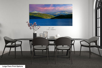 Lake Dillon panorama picture, Breckenridge, Colorado wall art, mountain lake, Frisco Colorado, extra large wall art, mountains