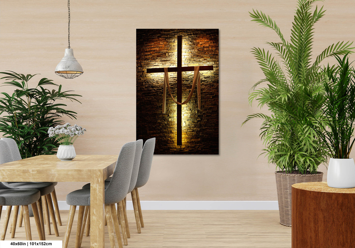 The Glowing Cross