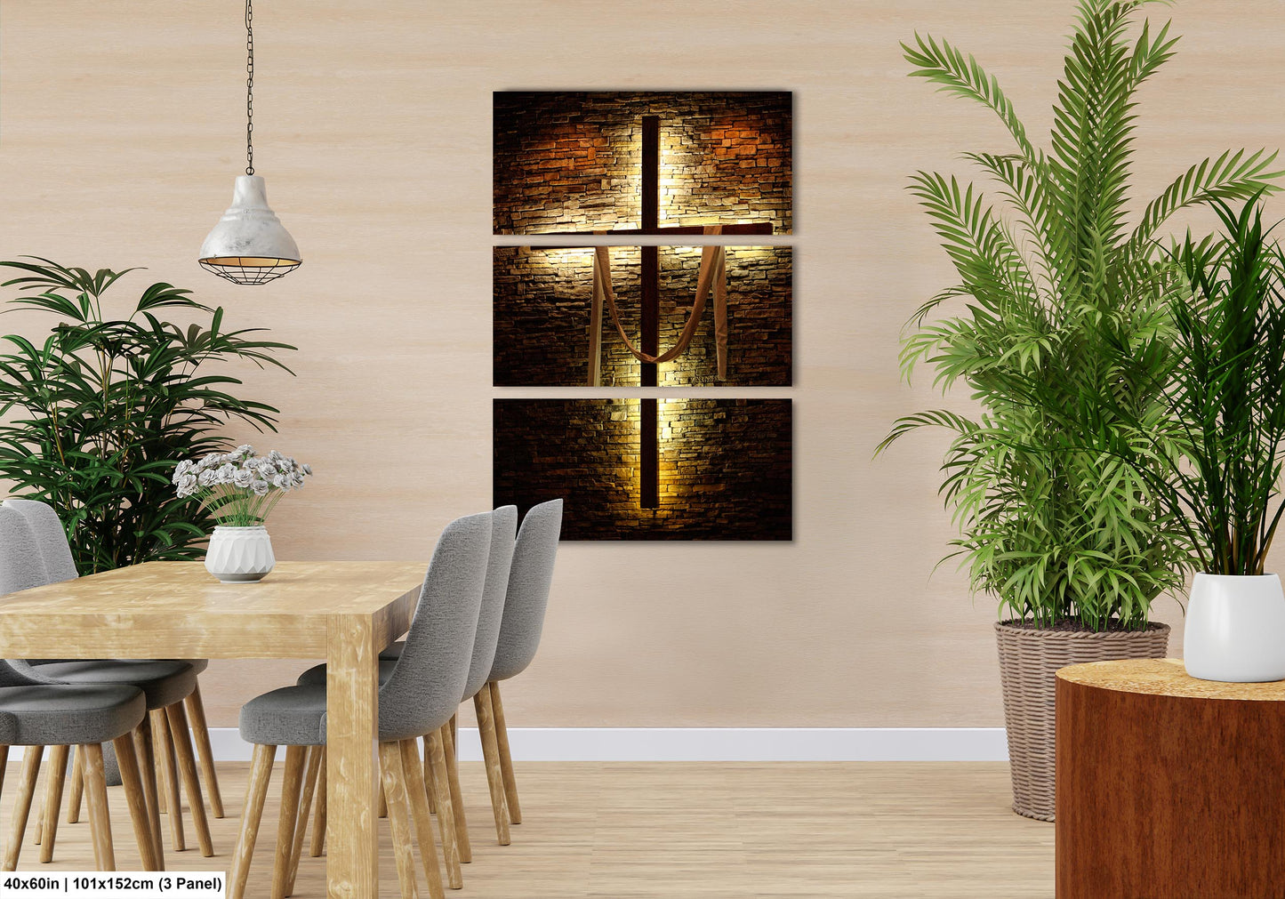 The Glowing Cross