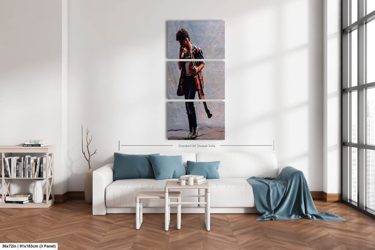 Eddie Van Halen Canvas Print | Rock 'n Roll Photo Art | Wall Art Photography | Van Halen Hanging Wall Art