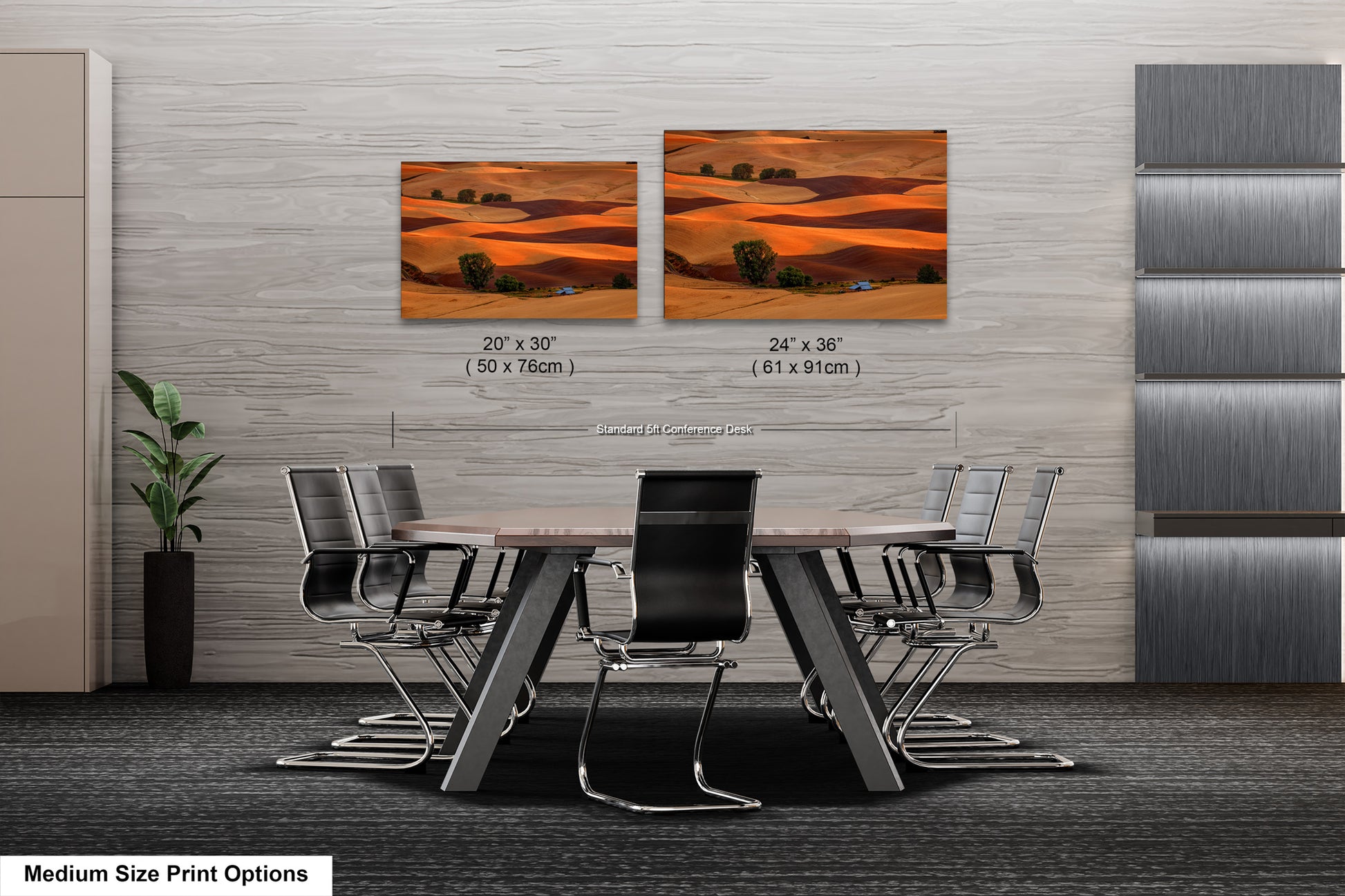 a dining room with a table and chairs