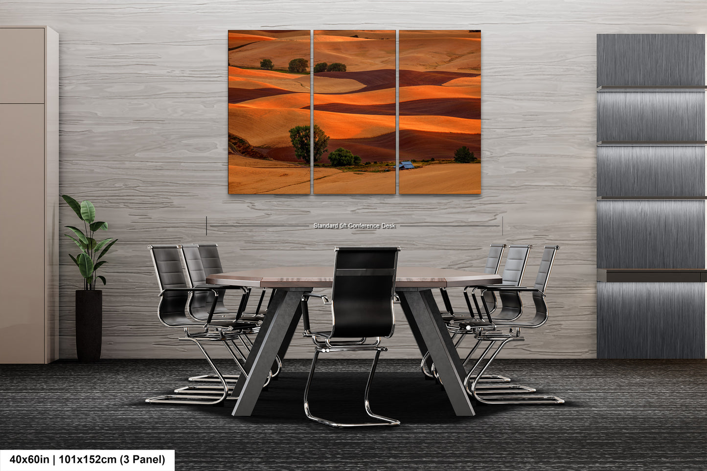 a dining room with a table and chairs