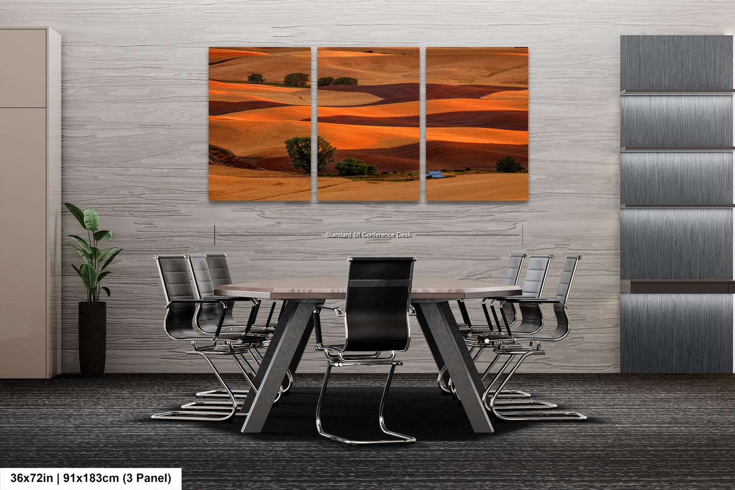 a dining room with a table and chairs