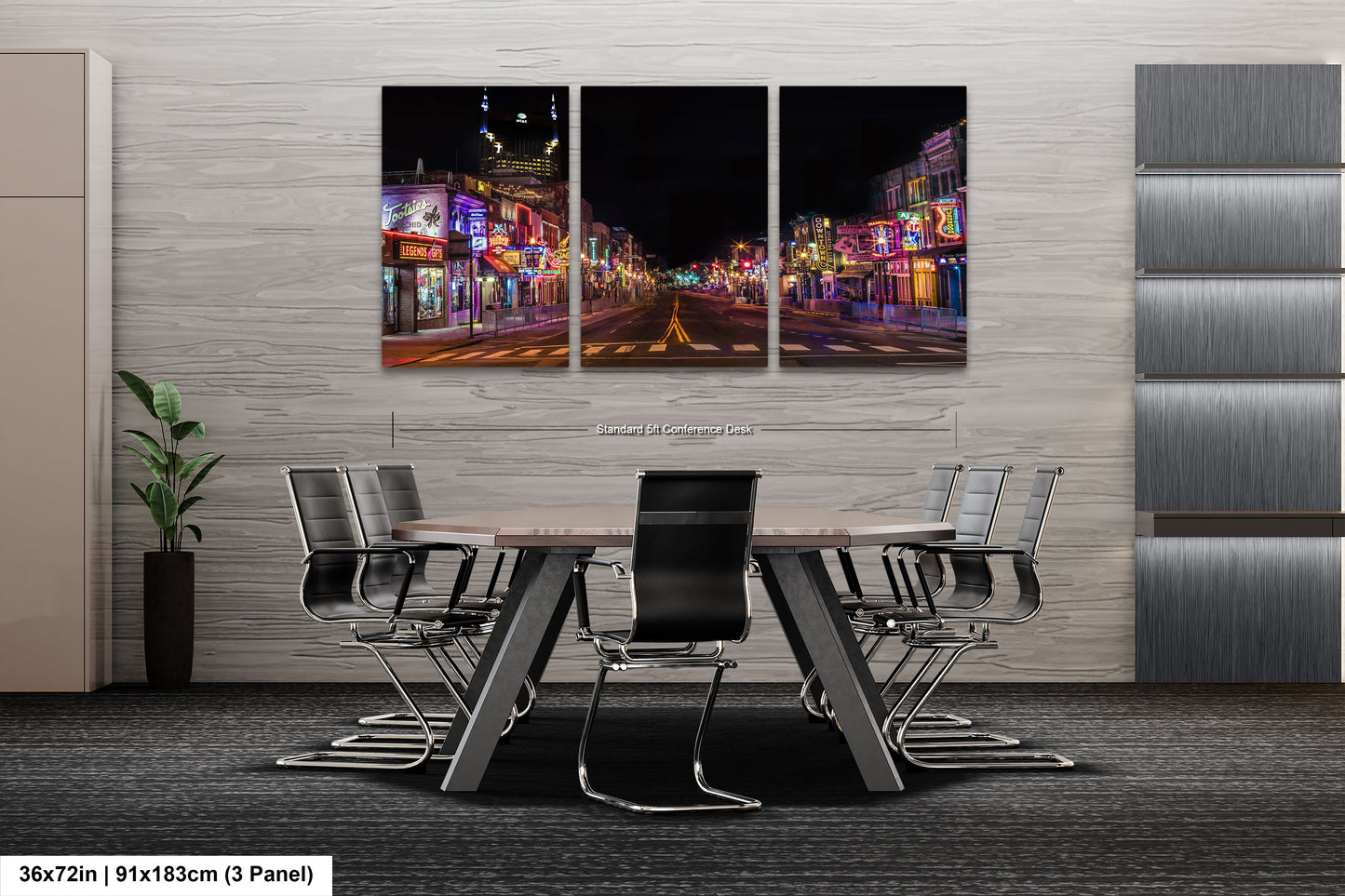 a dining room with a table and chairs