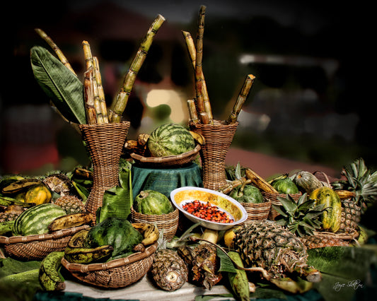 Tropical Produce (Food) in Full Color