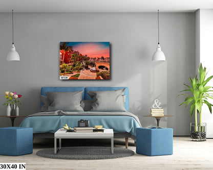 Cabo San Lucas Wall Art, Playa Grande Resort Sunset, Cabo San Lucas Art, Cabo San Lucas Canvas, Cabo Art, Playa Grande Resort