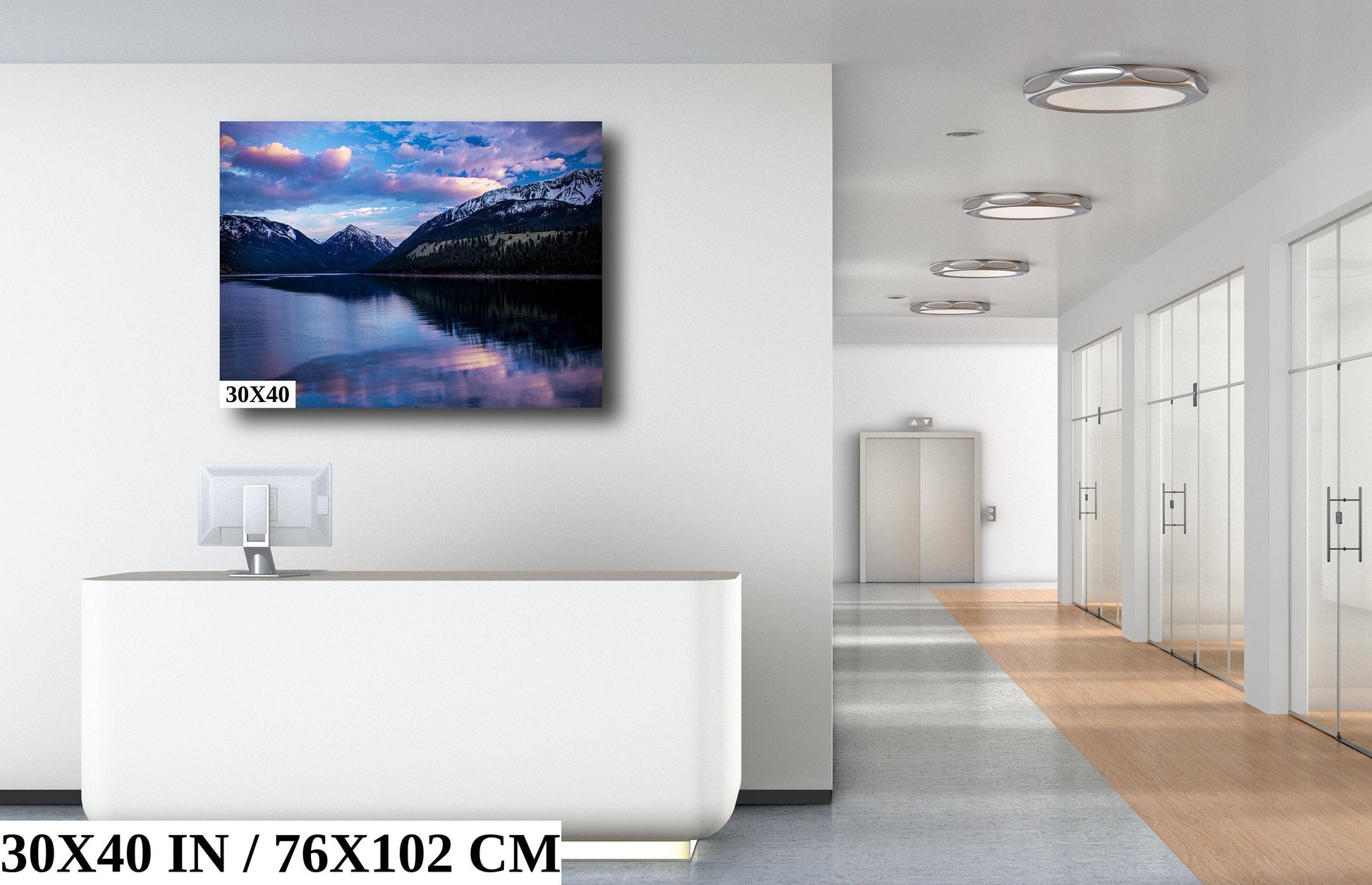 Landscape art design/Extra-large wall art/Peaceful bedroom/Calm bedroom/Modern giclee art/Landscape frame/Office wall art/sea print wall art/Home decor/minimalist art/Trendy art work/Trendy art/Moody water/Large Gallery Art/Art boho wall décor