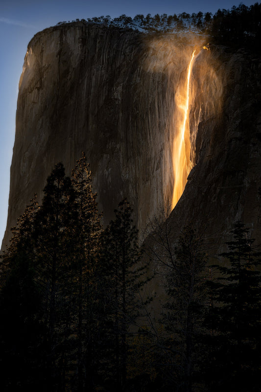 Firefall / Yosemite Horsetail Falls / Wall art / Home decor