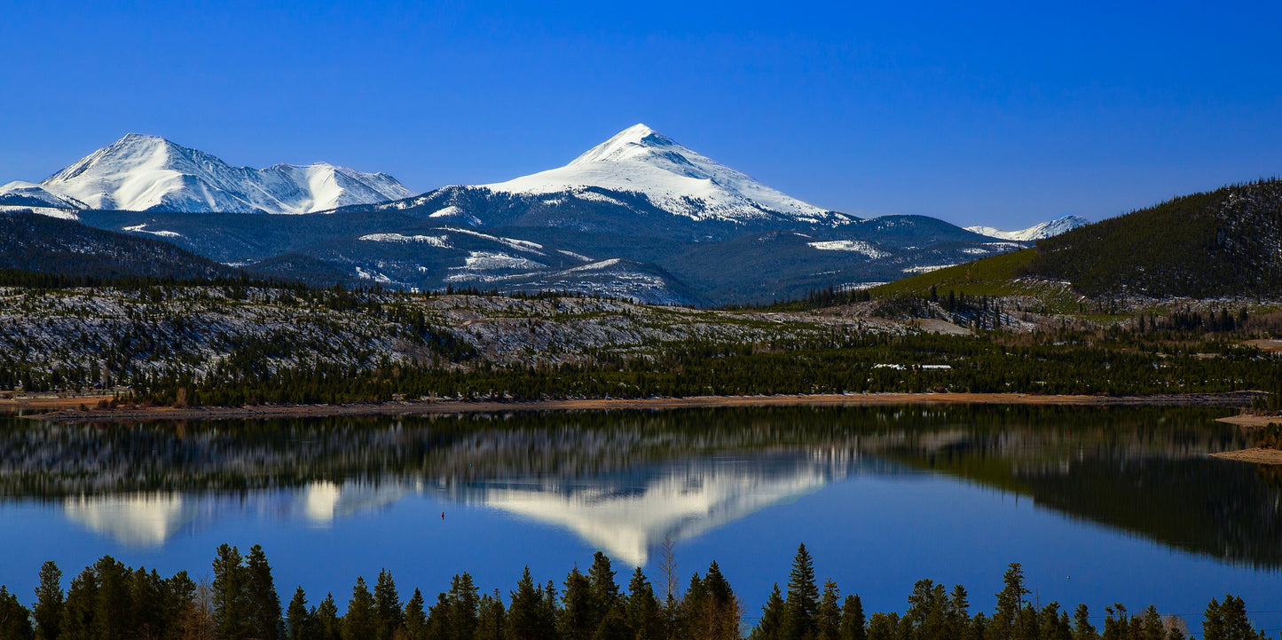 Lake Dillon Colorado print, Breckenridge Colorado, Frisco Colorado, mountain lake, lake pictures, Summit county, Dillon Colorado,