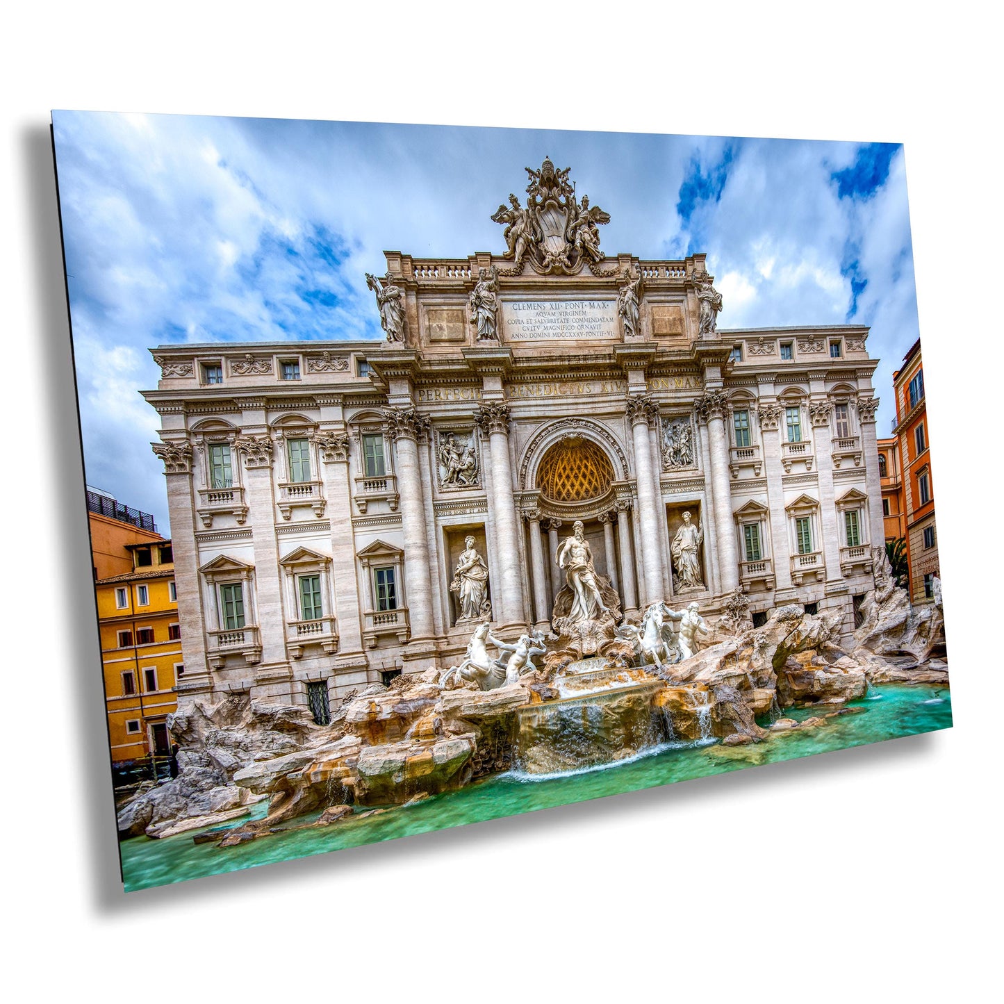 Rome Italy Print, Trevi Fountain Photo, Italy Photography, Photo Art, Canvas Wall Art, Rome Fountain, Anniversary Gift, Travel